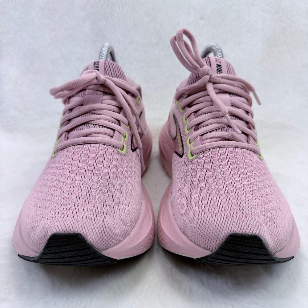 Brooks Glycerin 21 Womens Pink Running Shoes Size 6.5 Cushioned Athletic Shoe US - Picture 3 of 10